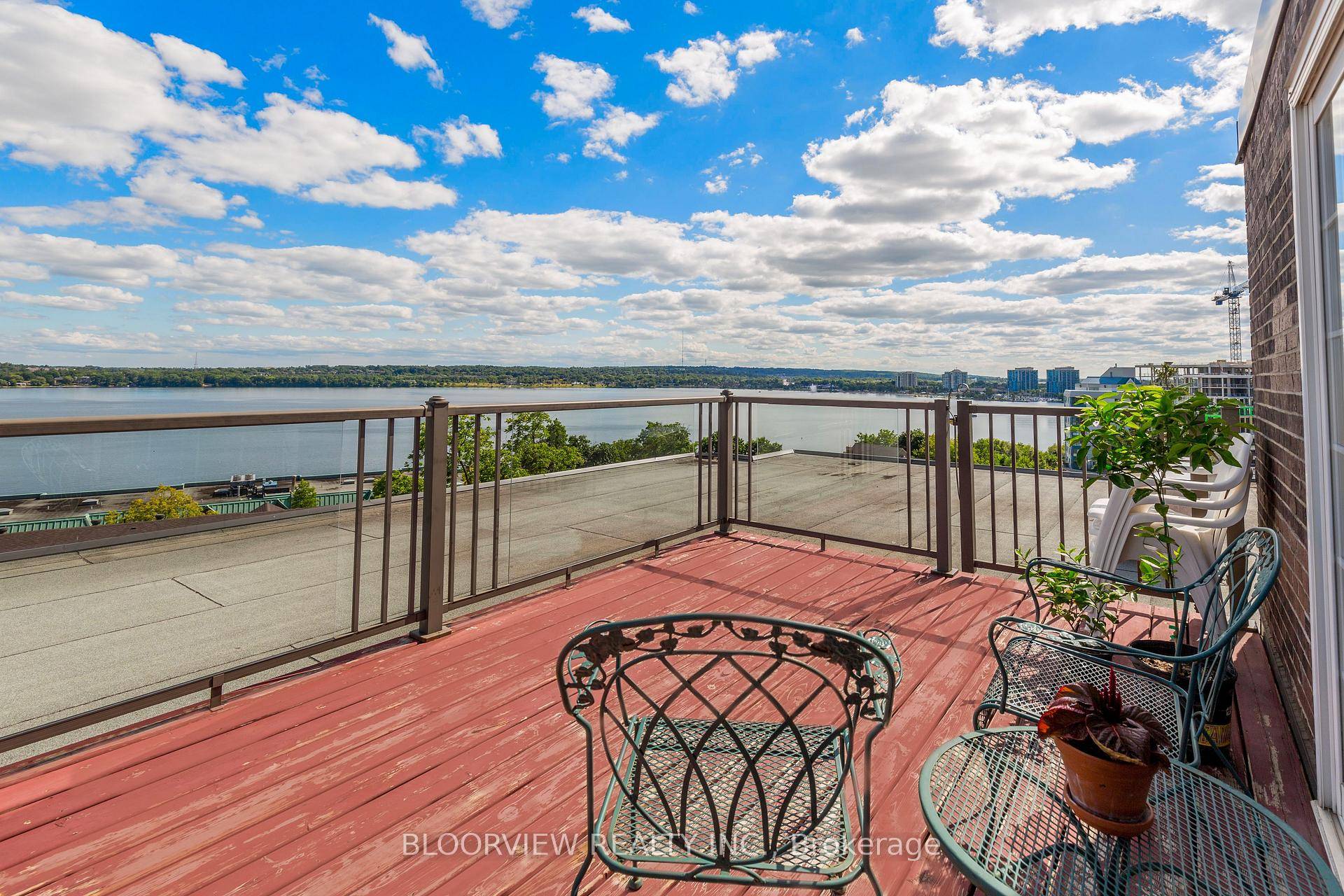 Penthouse Unit With 2 Huge Bedrooms, 2 Bathrooms, And Even A Private Den Office Bonus Storage Space off the Foyer !