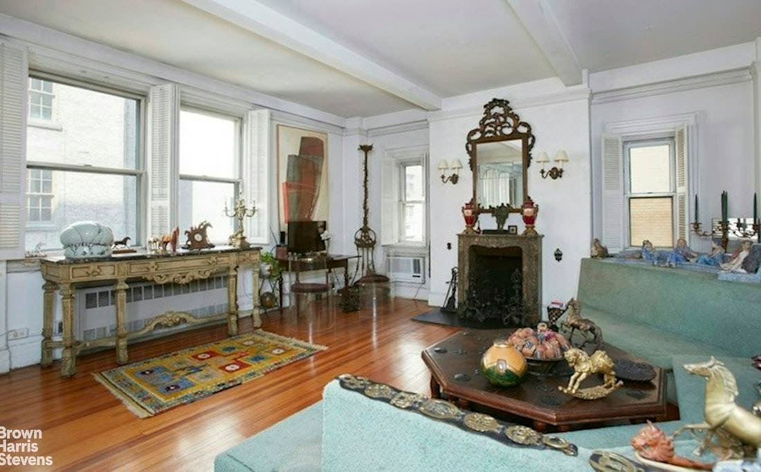 Motivated Seller One bedroom corner apartment, with one wood burning fireplace, A C in both rooms and comes with storage bins.