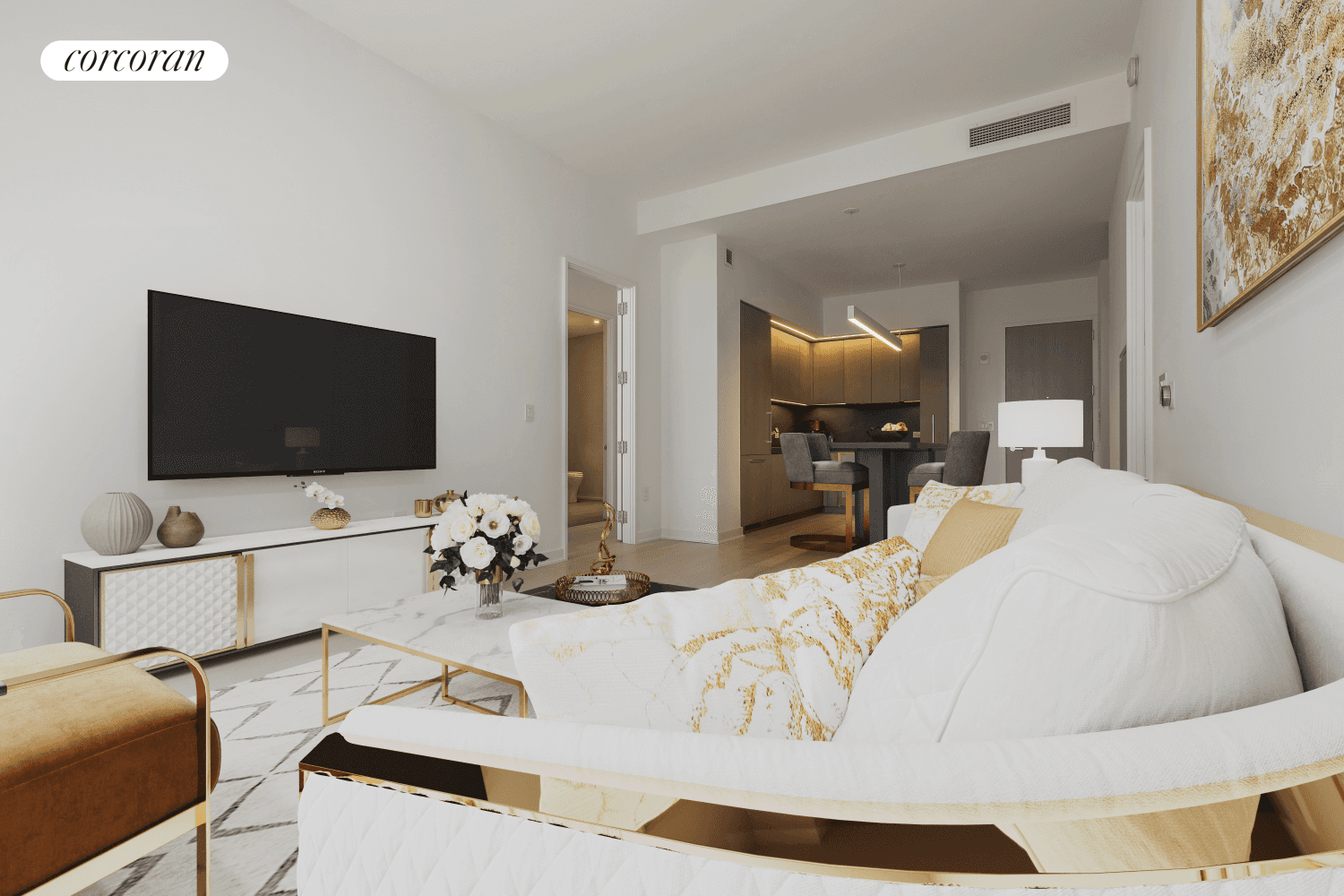 Waking up in the morning, warm Sunlight through the oversized windows brightens up this beautiful home, and brings you warmth and energy to start your new dayBeautiful 2BR 2.