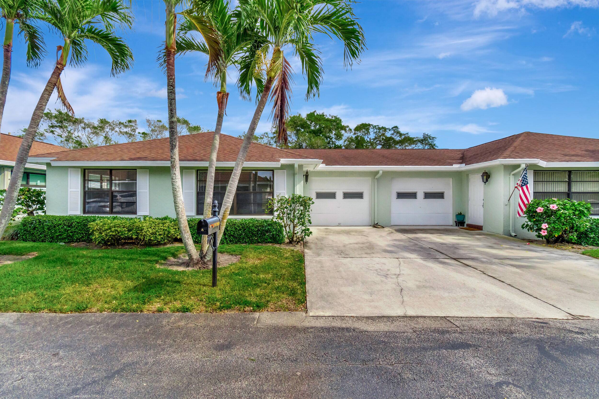 MOTIVATED SELLER. Completely updated 2 bedroom 2 bathroom villa with a serene canal view plus a one car garage.