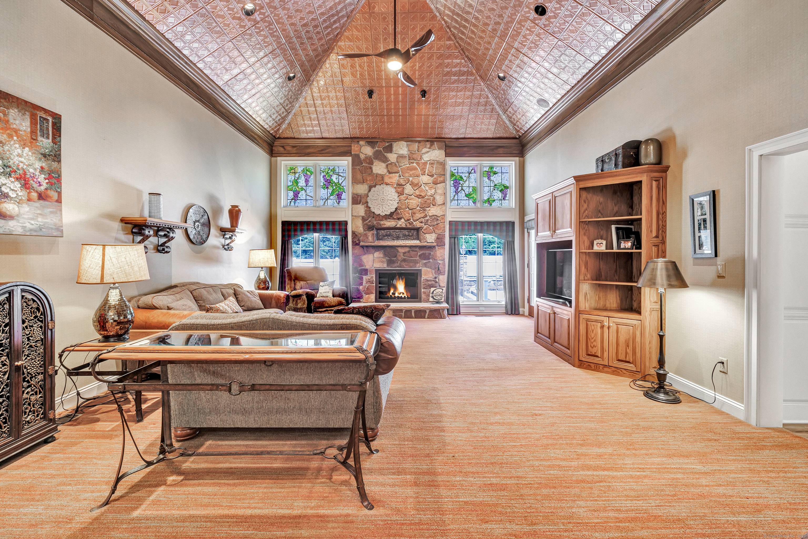 Beauty and craftsmanship come together to create this custom built oasis both indoors and out.