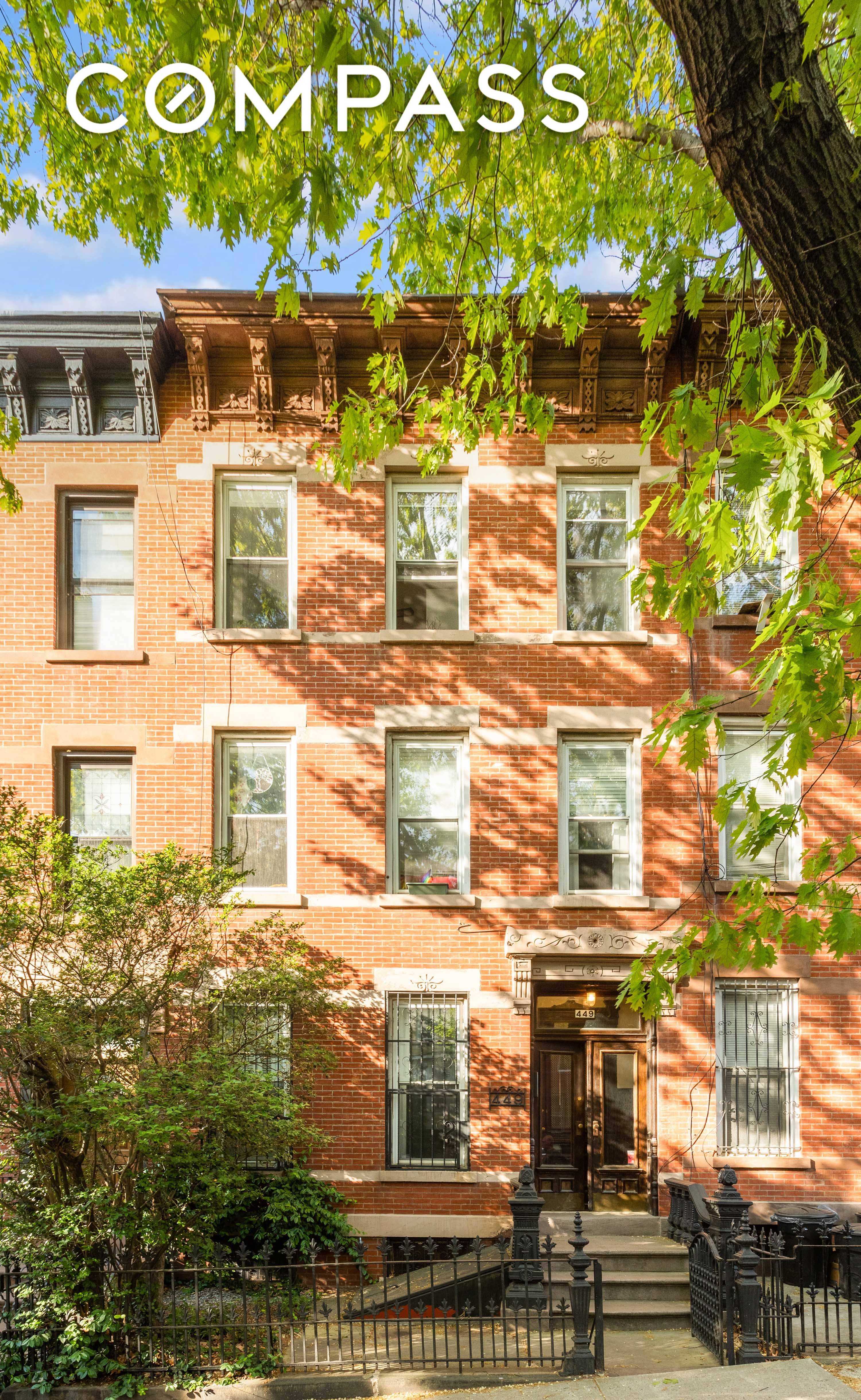 Built in 1889 by F amp ; W Corrigan, 449 11th Street is an elegant brick 3 family townhouse nestled in the middle of a quiet, low traffic, tree lined ...