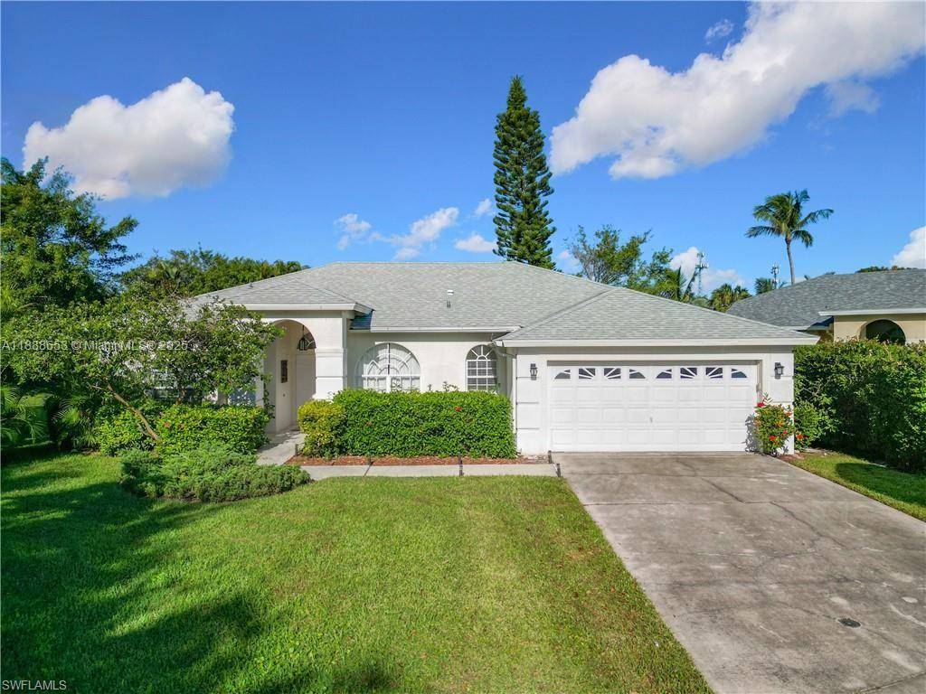 Located in the heart of Naples, this fully furnished 3 bed, 2 bath home in the gated community of Briarwood is move in ready with many upgrades.