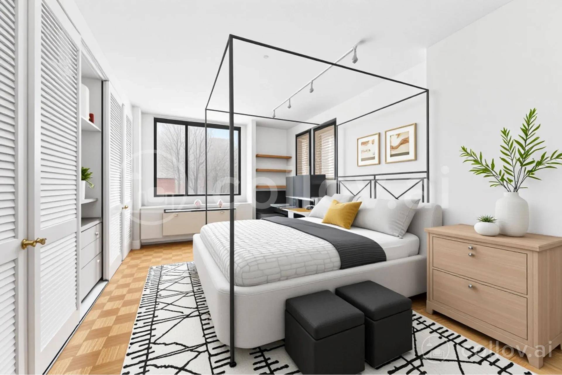 BRING YOUR CONTRACTOR A RARE BLANK CANVAS OPPORTUNITY TO CREATE THE APARTMENT YOU'VE BEEN DREAMING ABOUT !