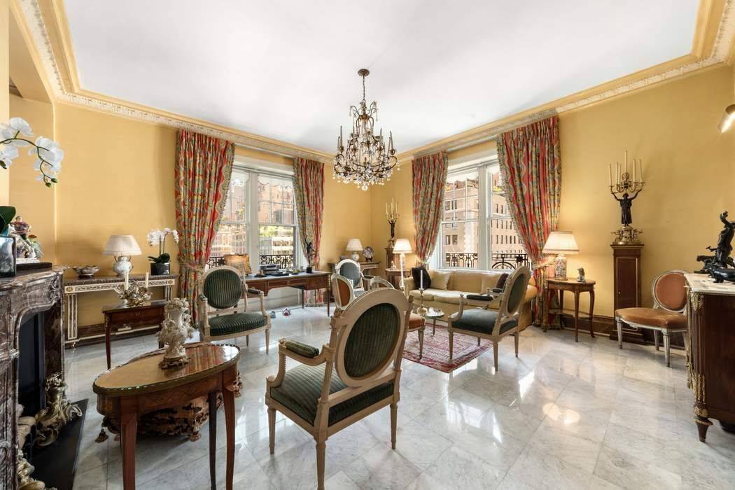 Experience classic Park Avenue living in this elegant corner two bedroom, two bath residence, offering approximately 1, 683 square feet within one of Park Avenue s most distinguished pre war ...