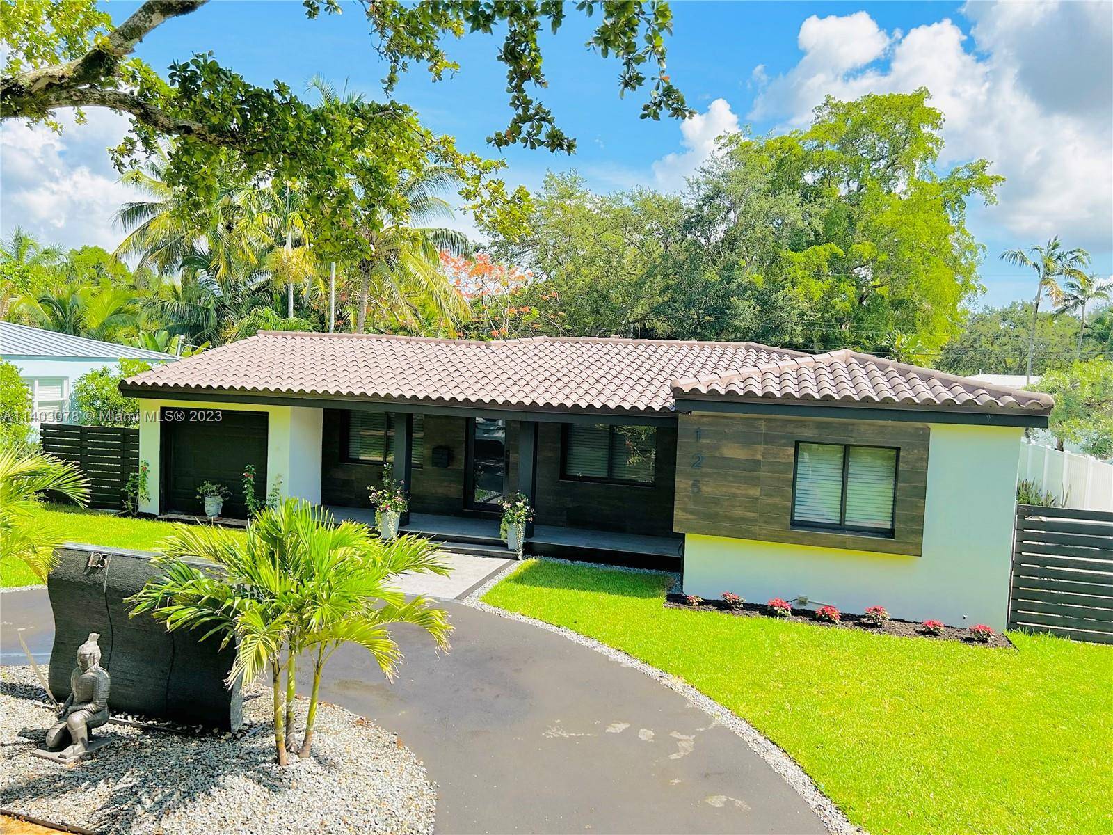 One of a kind stunning home in a well desired Miami Shores area.