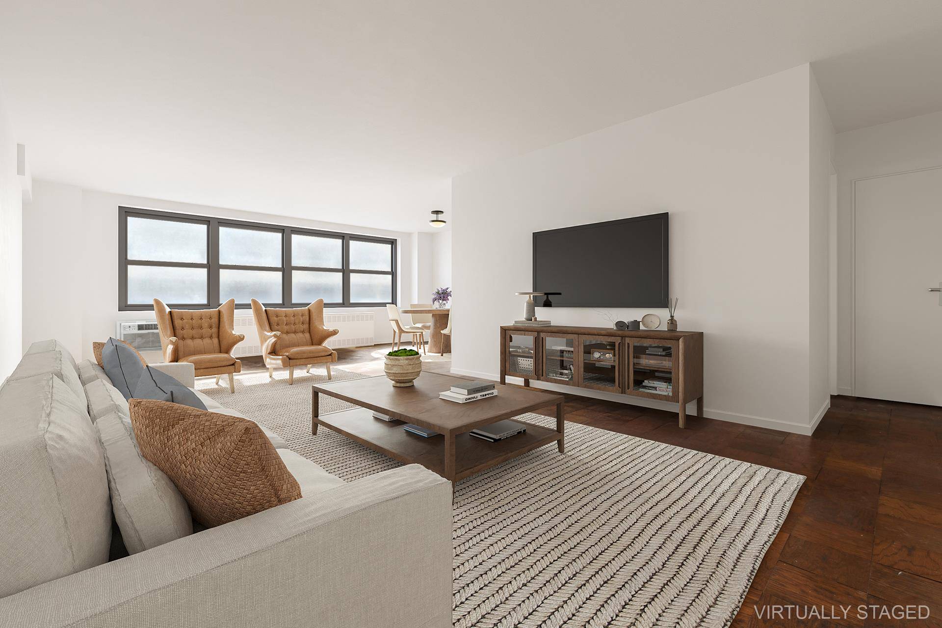 Bring Your Vision to Life in This Spacious 1 Bedroom, 1 Bathroom Apartment with a 74 Sq Ft Terrace at Lincoln Towers !