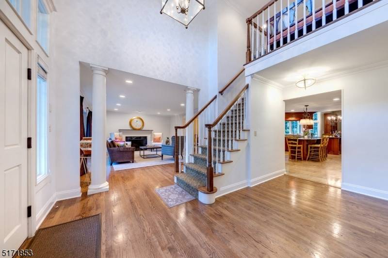 Furnished or Unfurnished, high quality, custom built colonial on a parklike.