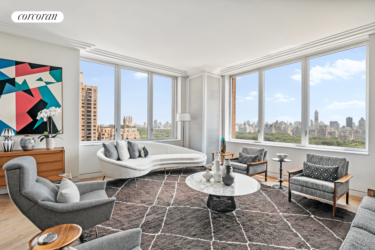 Take in the beauty of Central Park from this magnificent home !