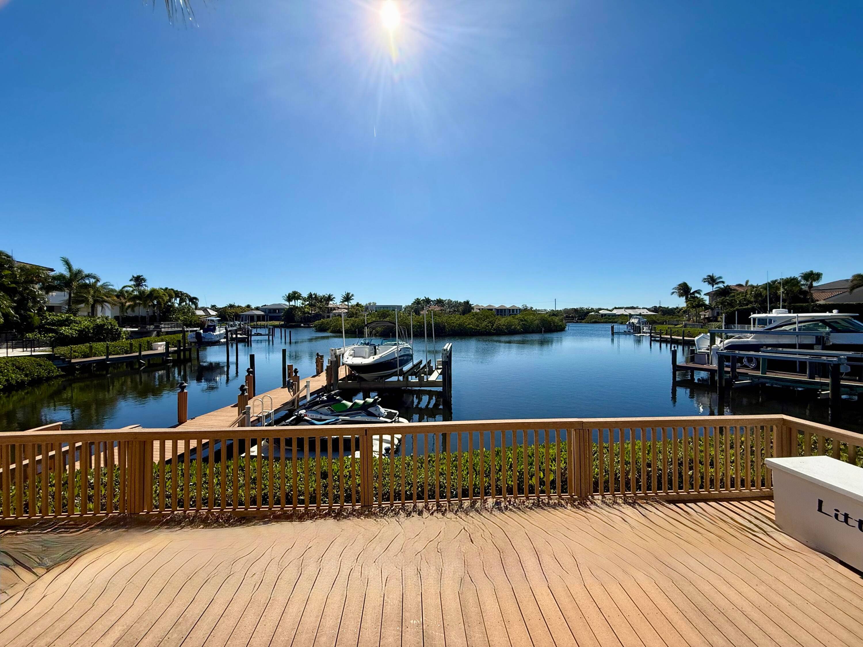 EXPANSIVE WIDE OPEN WATERVIEWS with desirable southern exposure.