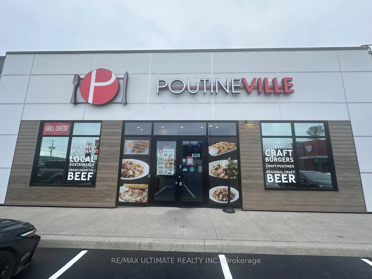 Busy Poutine Restaurant in Prime Highway Exit Location !