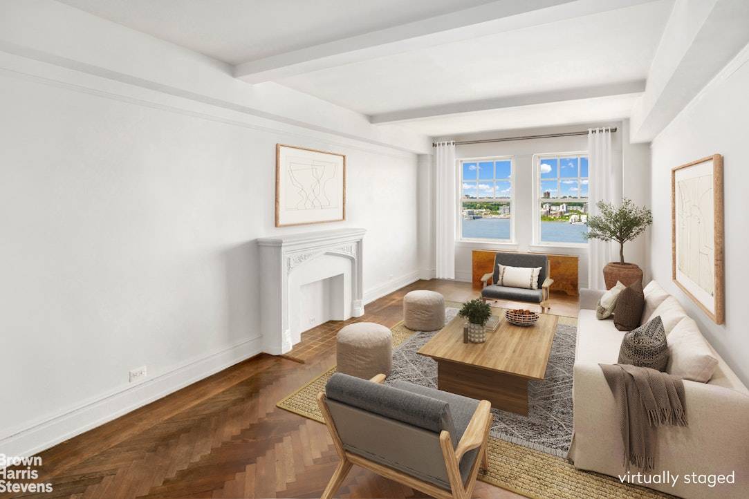 ULTIMATE SOPHISTICATION WITH ICONIC HUDSON RIVER VIEWS Ideally situated on the 16th floor with sweeping unobstructed views of the Hudson River, this classic double corner 3 bedroom, 2 bath residence ...