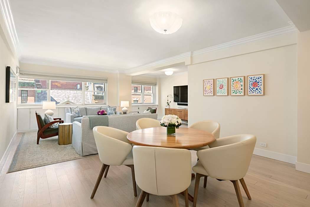 Fabulous two Bedroom two Bath condominium in prime Upper East Side location, one block from Central Park.