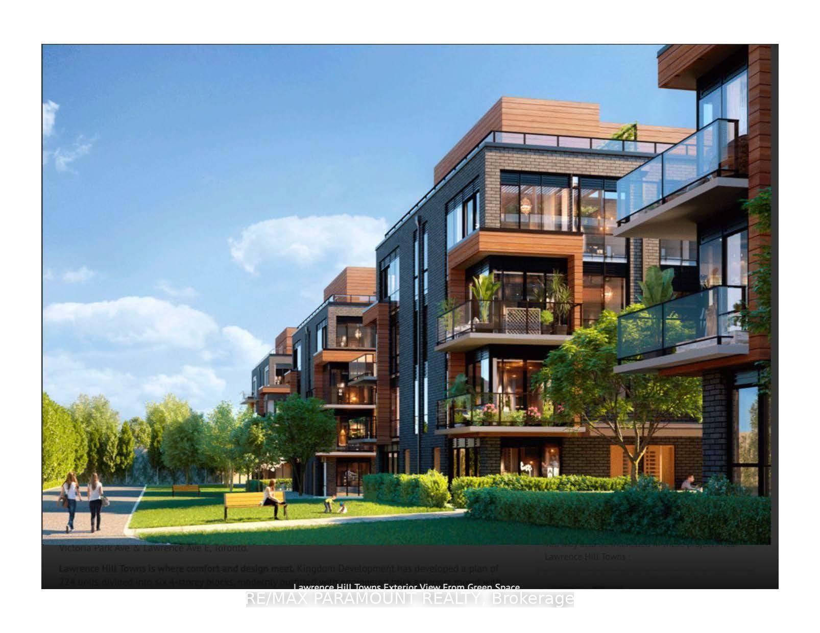 Lawrence Hill Luxury Urban Towns by Kingdom developments the center of GTA.