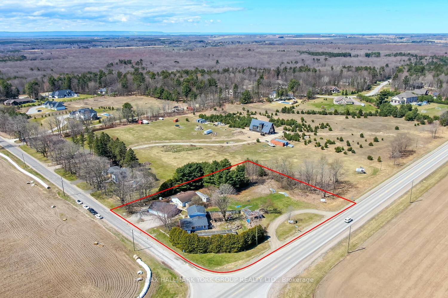 Imagine a property that isn't just a space but a canvas for your entrepreneurial dreams a versatile gem located in the heart of Springwater on a corner lot with rural ...