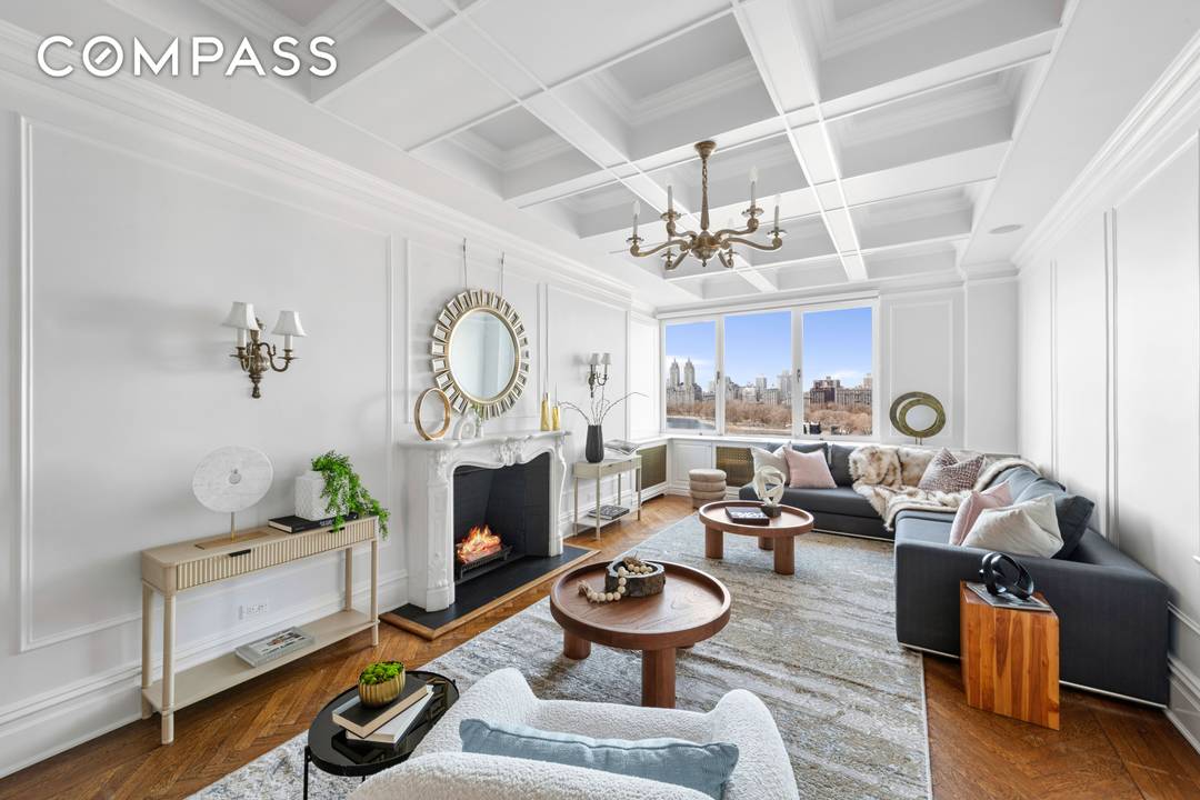 Perched high above Fifth Avenue, Residence 14B at 1140 Fifth Avenue is a timeless Classic Six Co op with mesmerizing views of Central Park that seamlessly blends pre war elegance ...