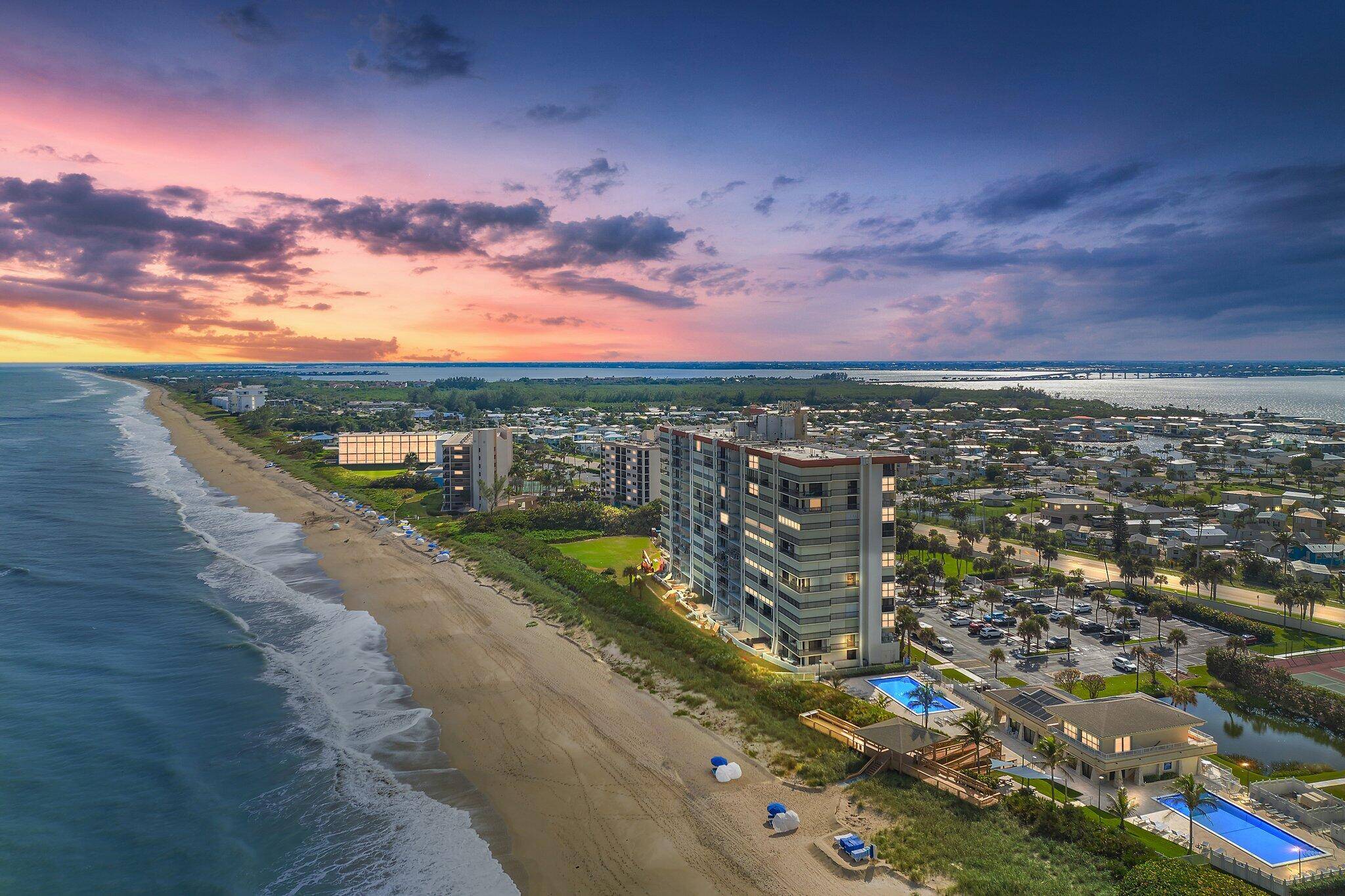 All Assessments Paid in Full Discover unparalleled oceanfront living in this fully furnished, upgraded second floor condo, offering captivating views of the endless horizon.
