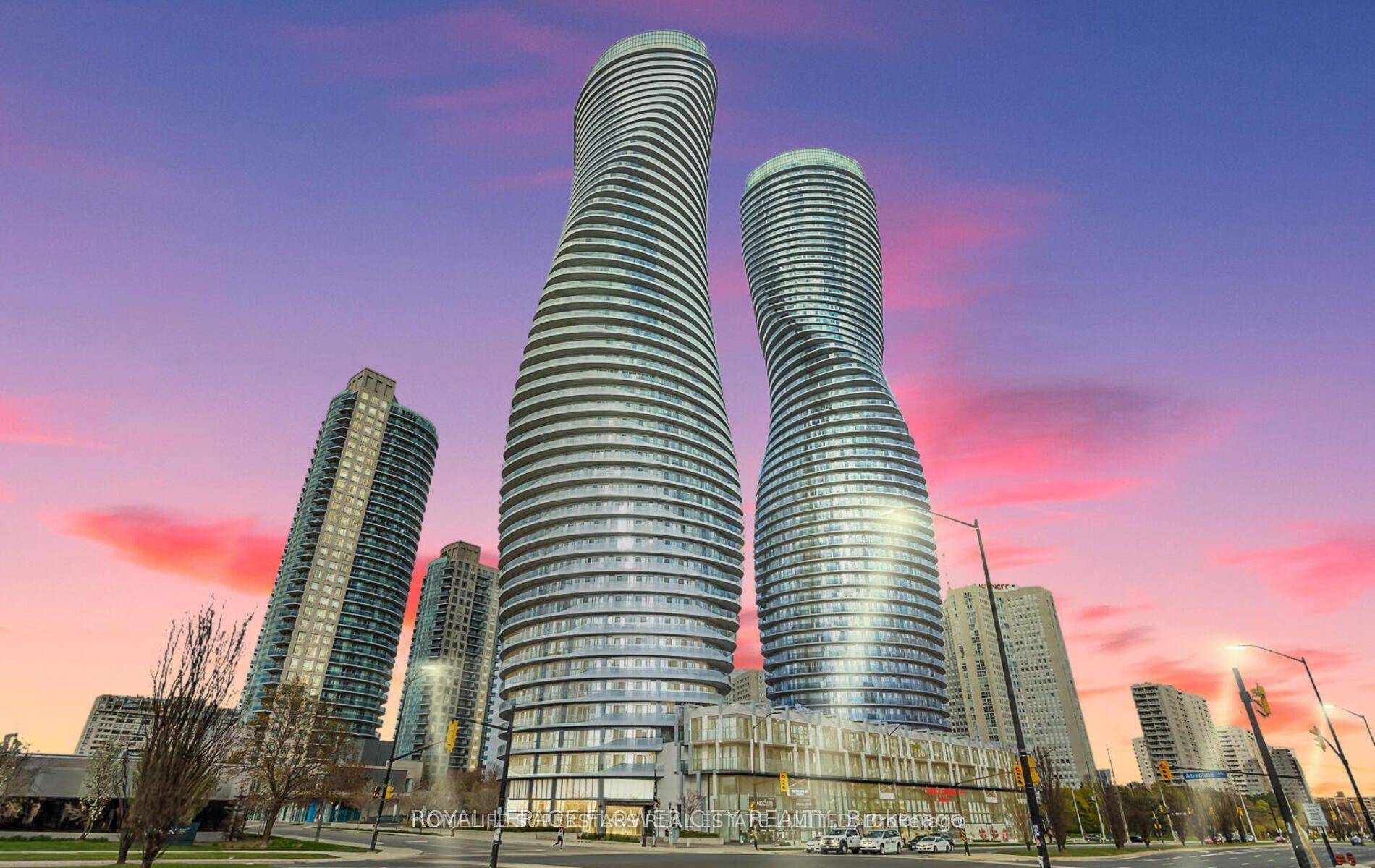 Welcome To Award Winning Landmark Building located near City Centre Mississauga, Directly Across From Square One Shopping Centre, walking distance to Sheridan College.