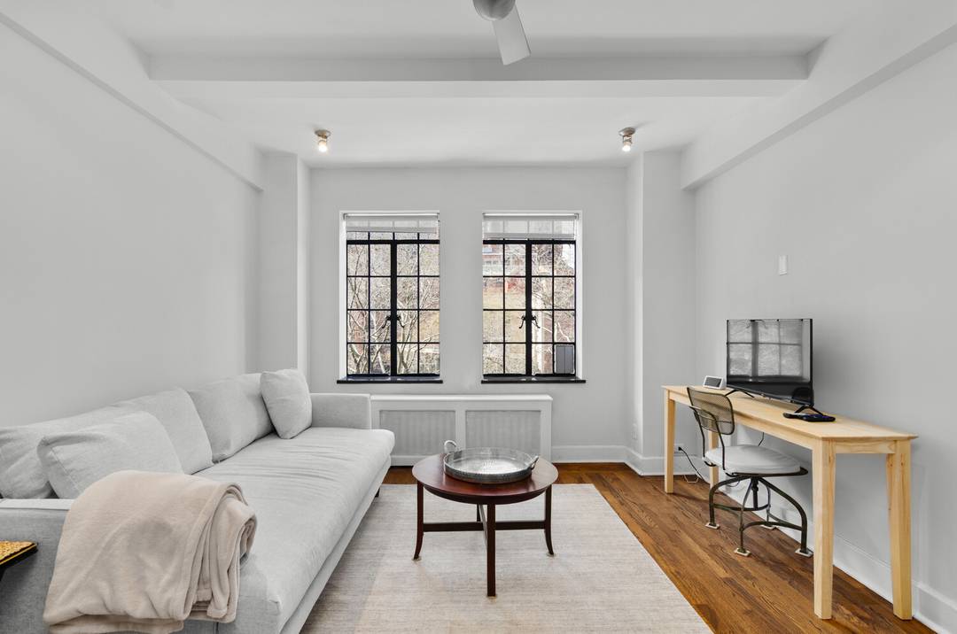 Renovated Corner 1 Bed in Tudor City with Landmark Views of the Chrysler Building !