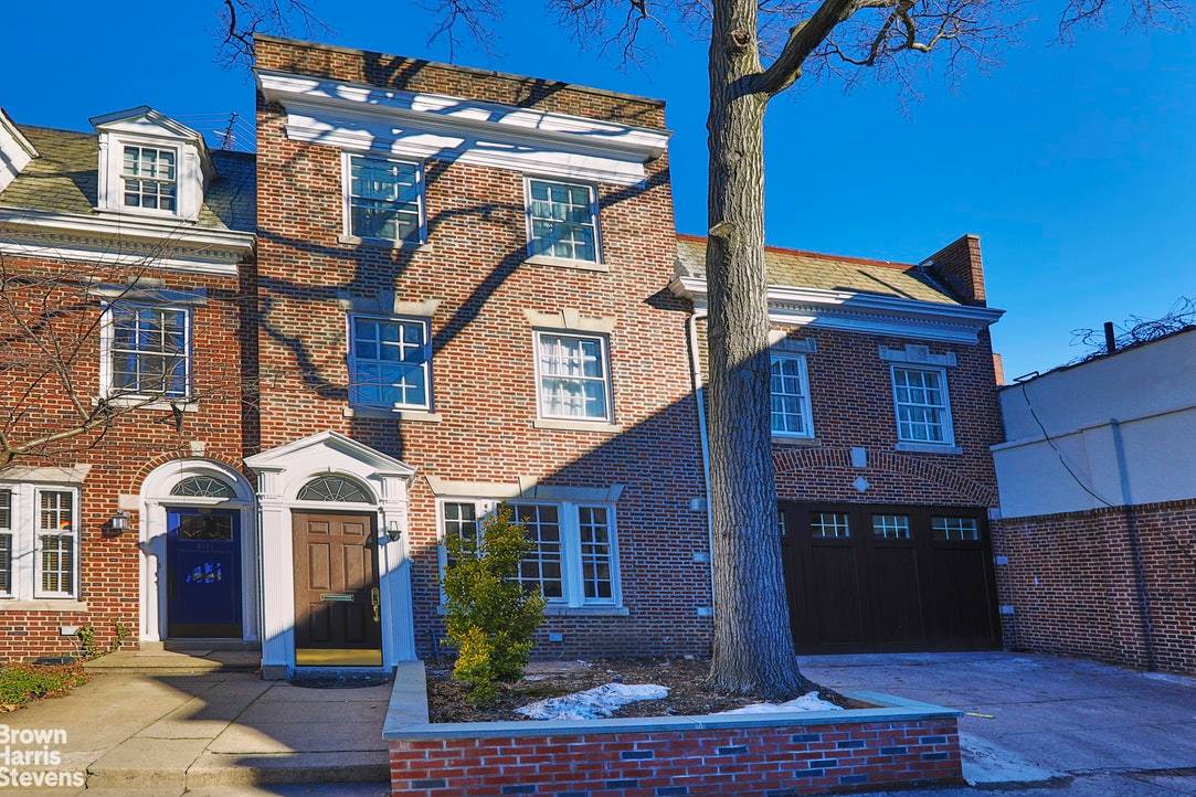 Extraordinary 35 ft wide English Revival w Attached Converted Carriage House amp ; Double Car ParkingThe Belle of Albemarle Terrace !