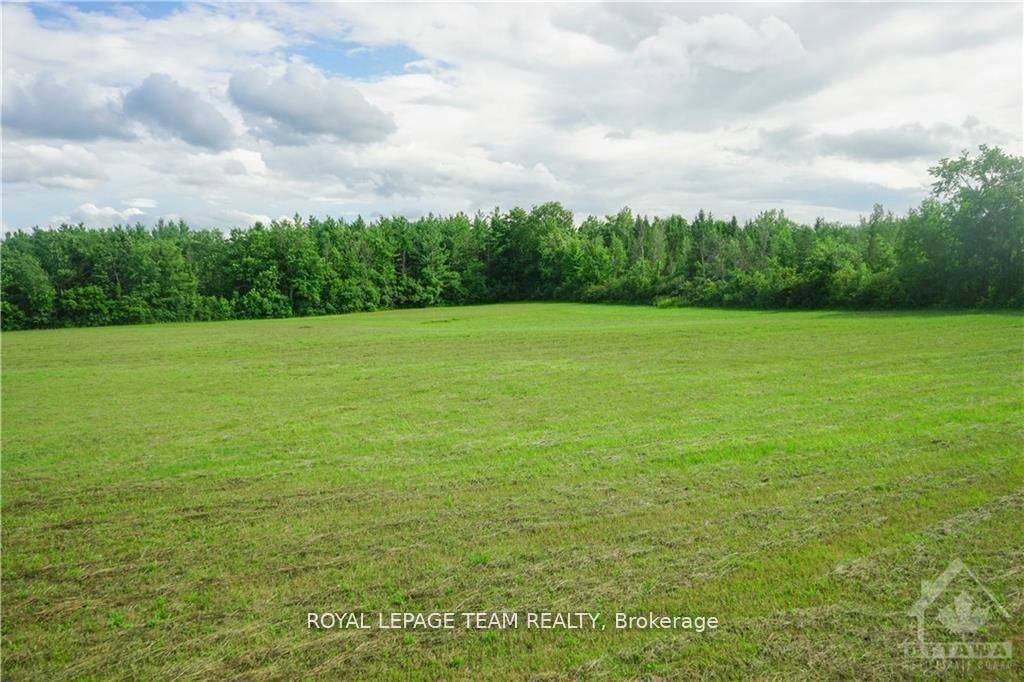 This 2. 16 acre lot is cleared, ready to build, and JUST 25 MINUTES FROM OTTAWA'S DOWNTOWN CORE.