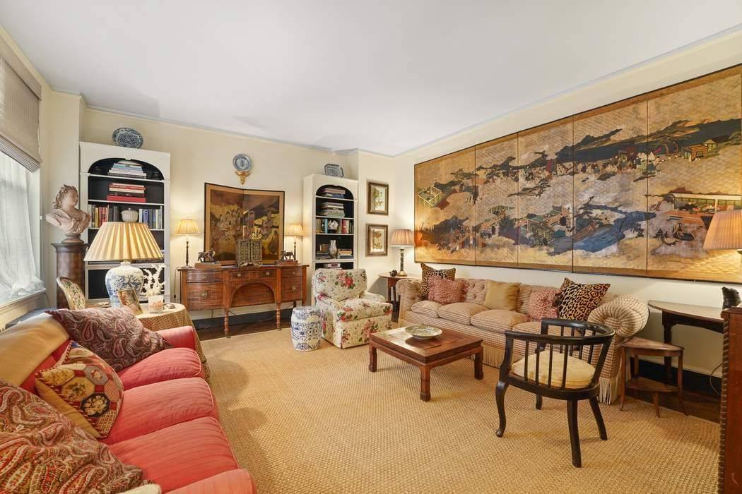 This exquisite 5 room residence, located on the 16th floor, is in pristine, move in condition and offers a captivating oblique glimpse of Central Park from the master bedroom.