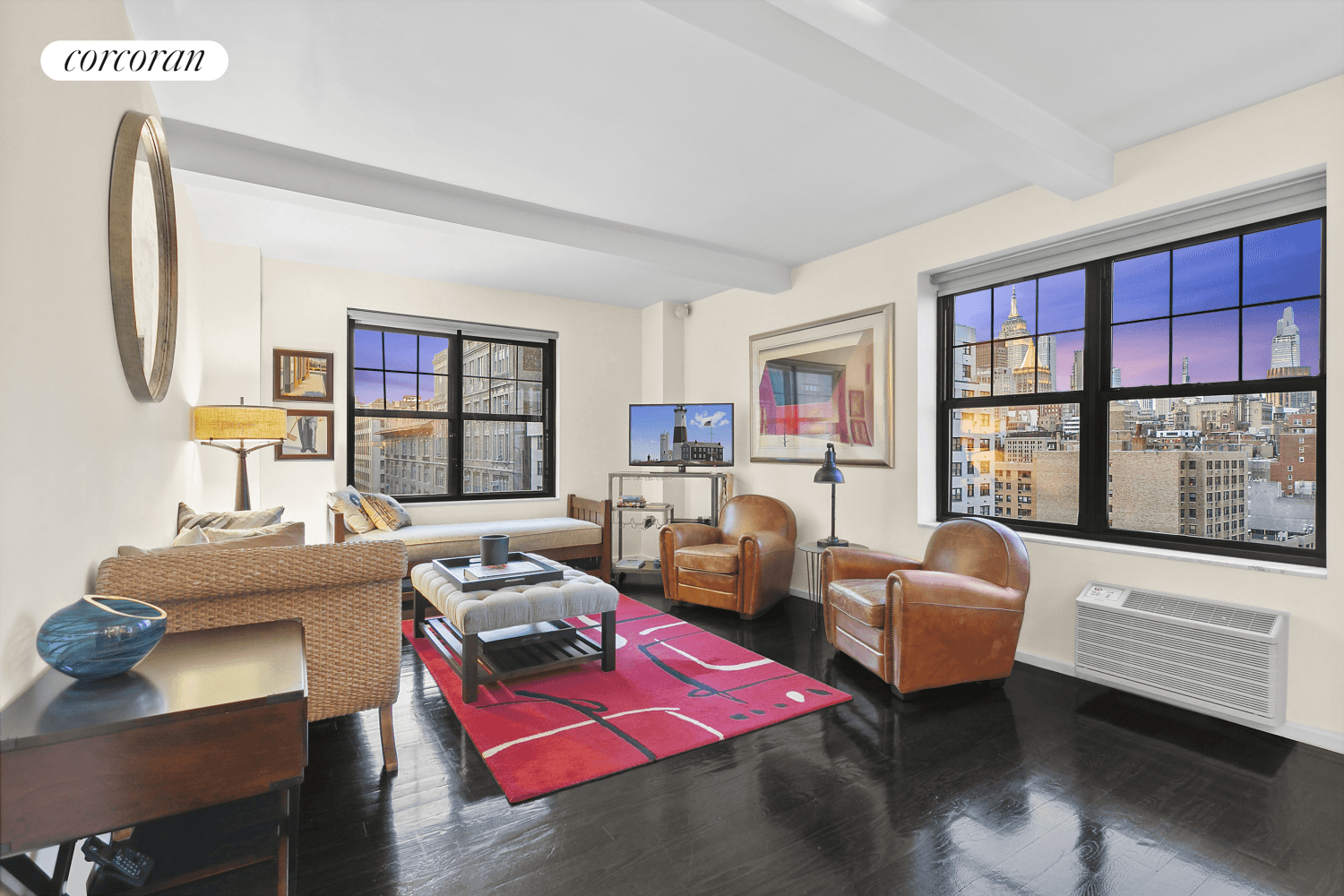 You won't want to miss this rare opportunity to own an iconic, spacious, prewar, fully renovated, high floor, corner one bedroom with views, views, views !