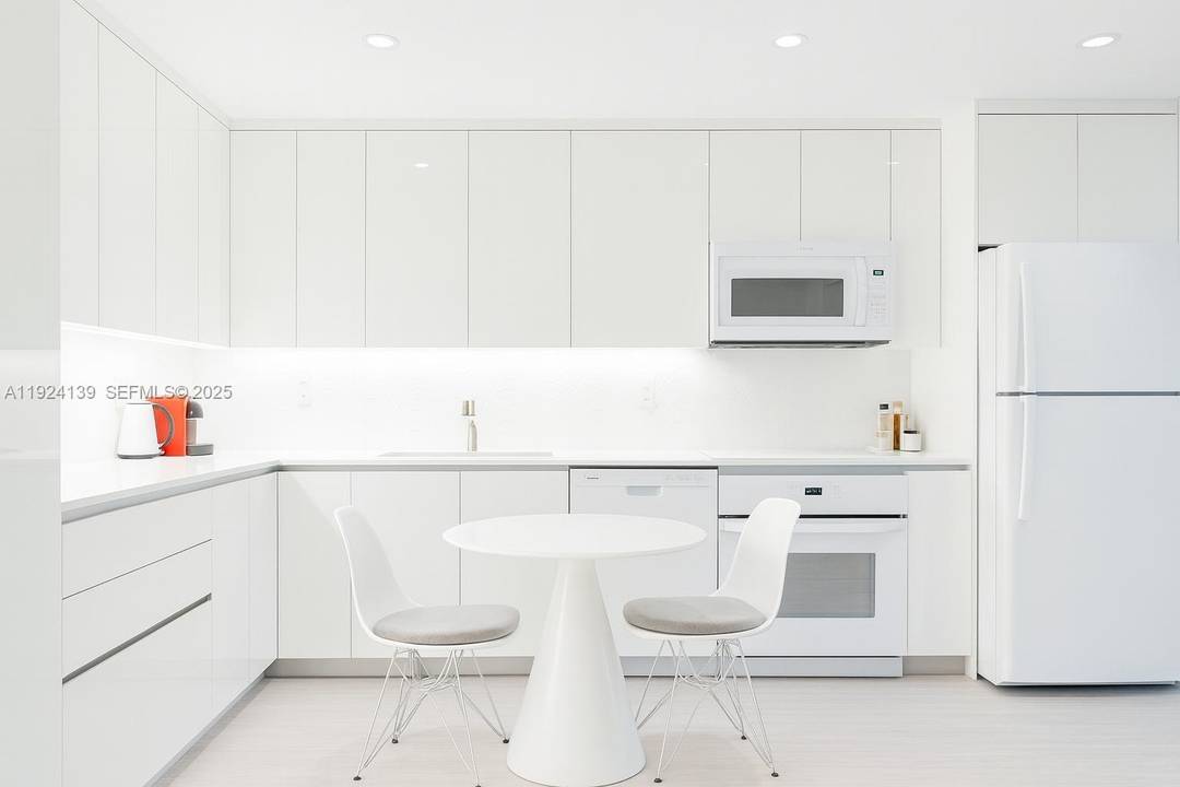 A one of a kind junior one bedroom with two full baths.