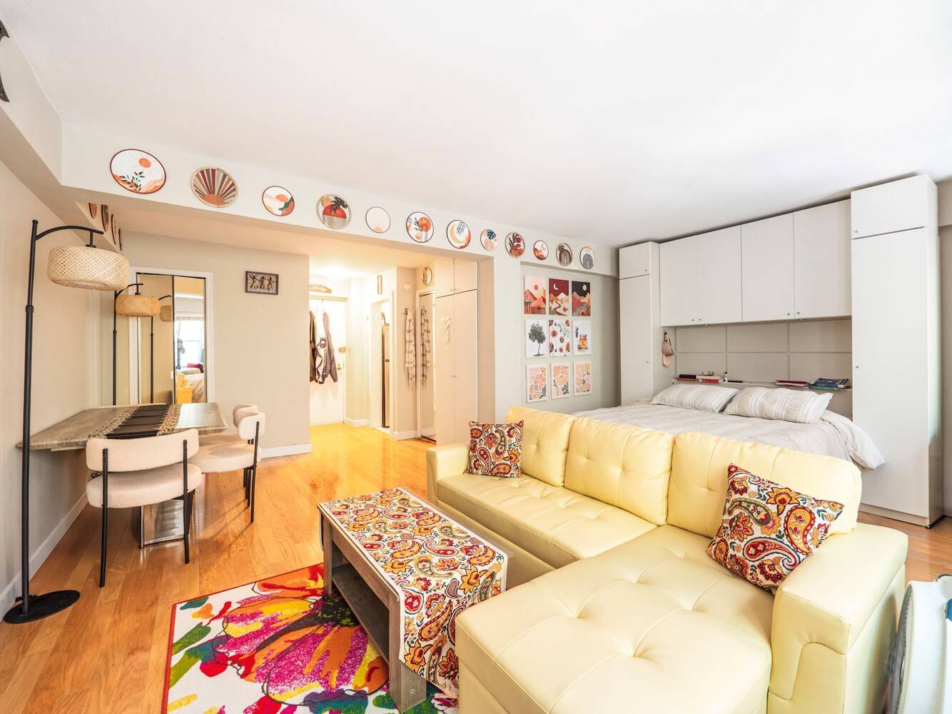 Oversized Renovated Alcove Studio in Prime Lenox Hill Furnished or Unfurnished Welcome to Apartment 3C at 210 East 63rd Street a spacious, bright, and pin drop quiet alcove studio larger ...