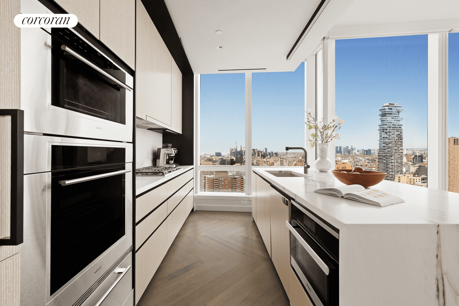 Introducing Residence 43A at 111 Murray Street An exceptional opportunity to own a three bedroom sky home in Tribeca's most beautiful tower.