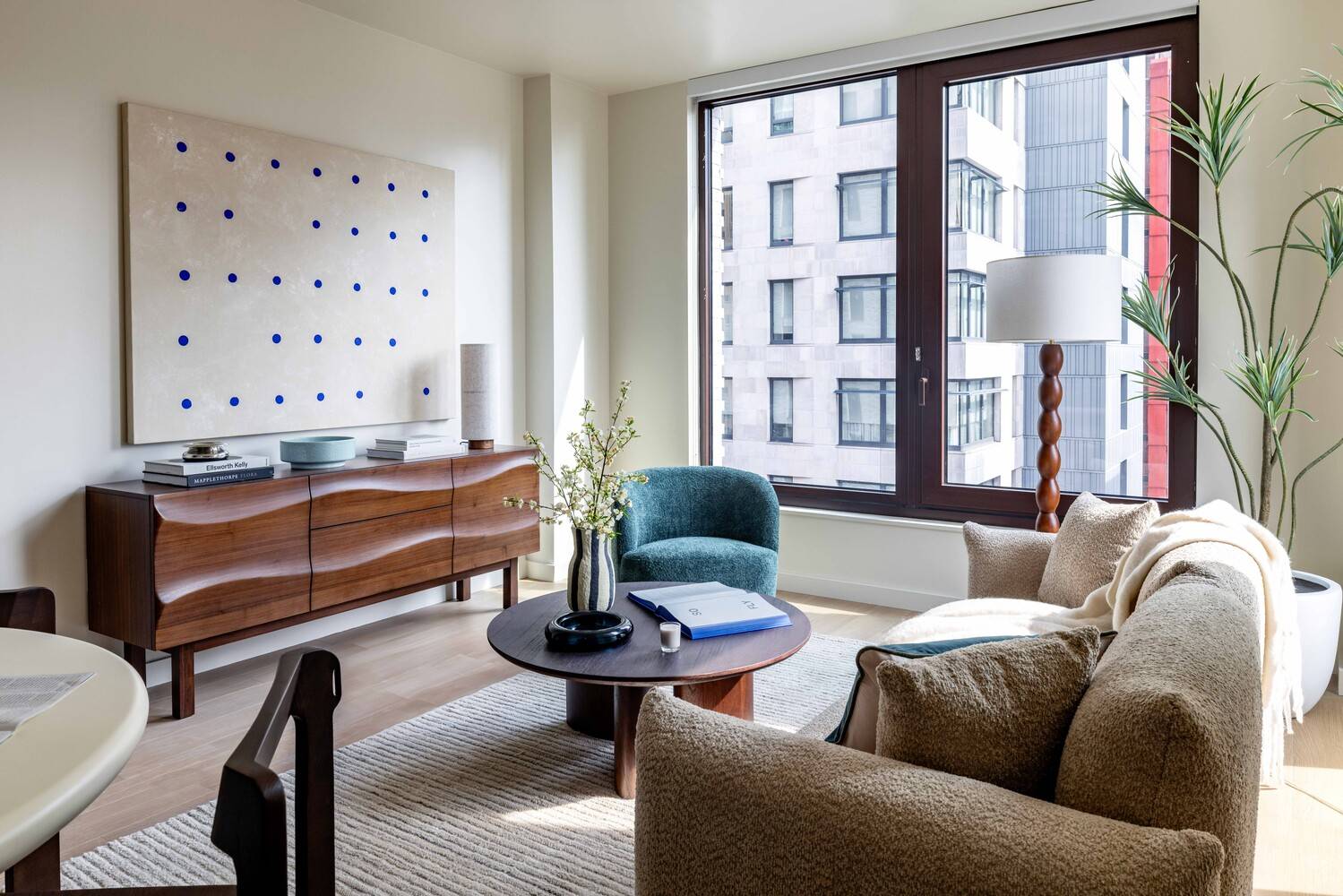 Now Leasing Elegantly Designed Studio to 3 Bedroom Residences Offering 1 month OP and 1 month free on a 13 month lease.