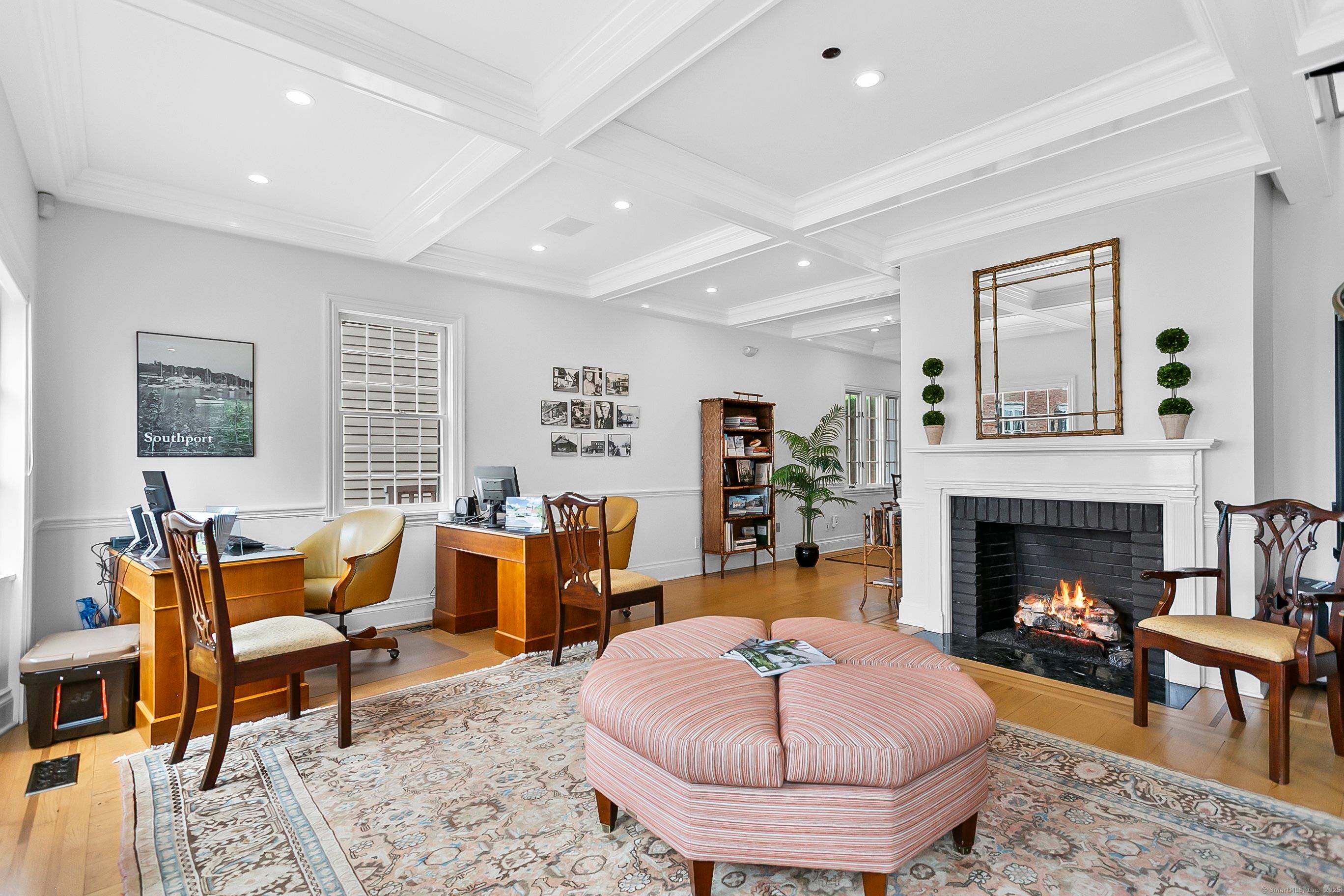 SOUTHPORT HARBOR OFFICE SPACE Excellent opportunity to lease an absolutely charming, Circa 1834, 1535 square foot, 2 story building with exceptional views of Southport Harbor, golf course at the Country ...