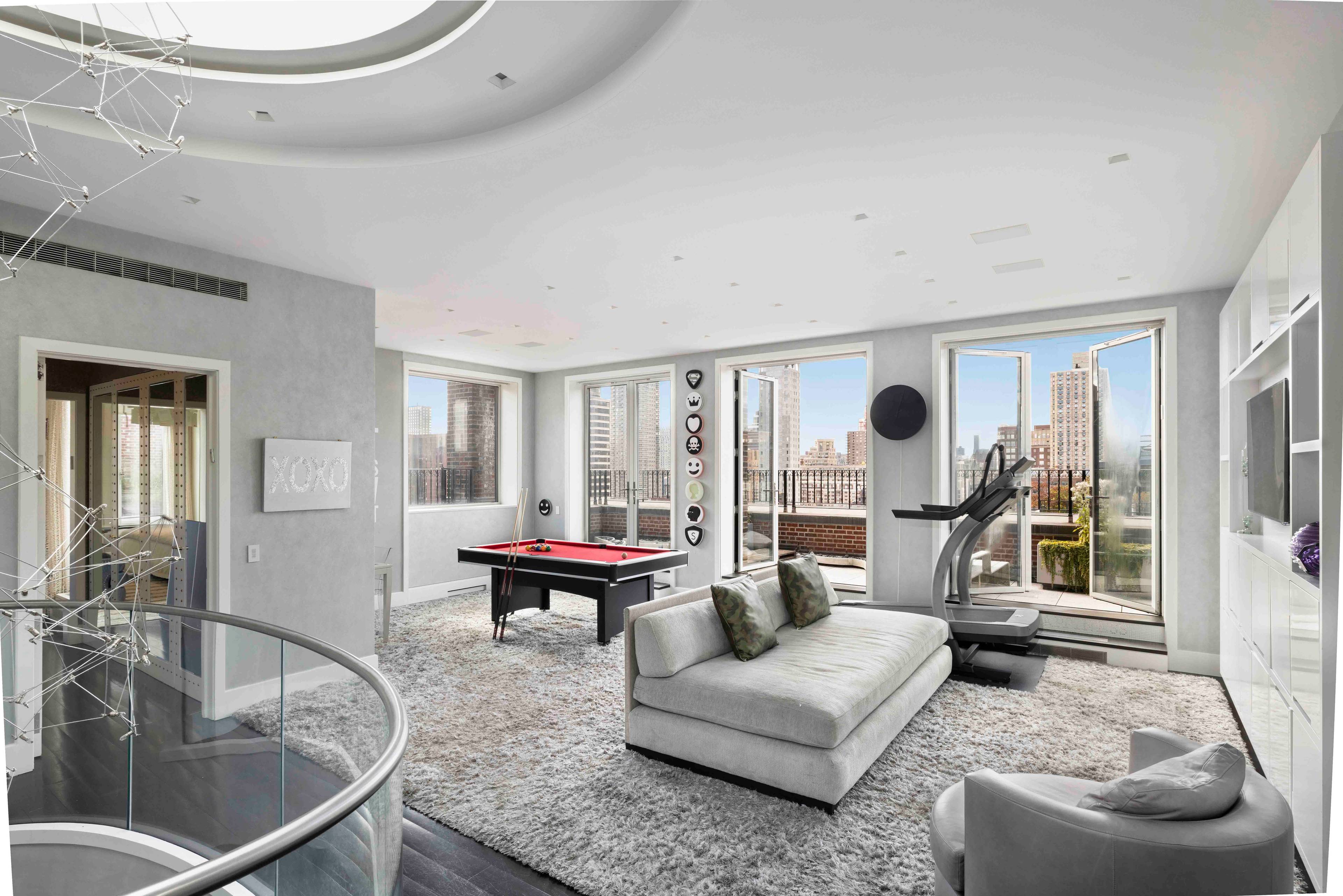 Terraced Penthouse Duplex 12 Room Masterpiece Chic sophistication awaits you in this sprawling Prewar showpiece.