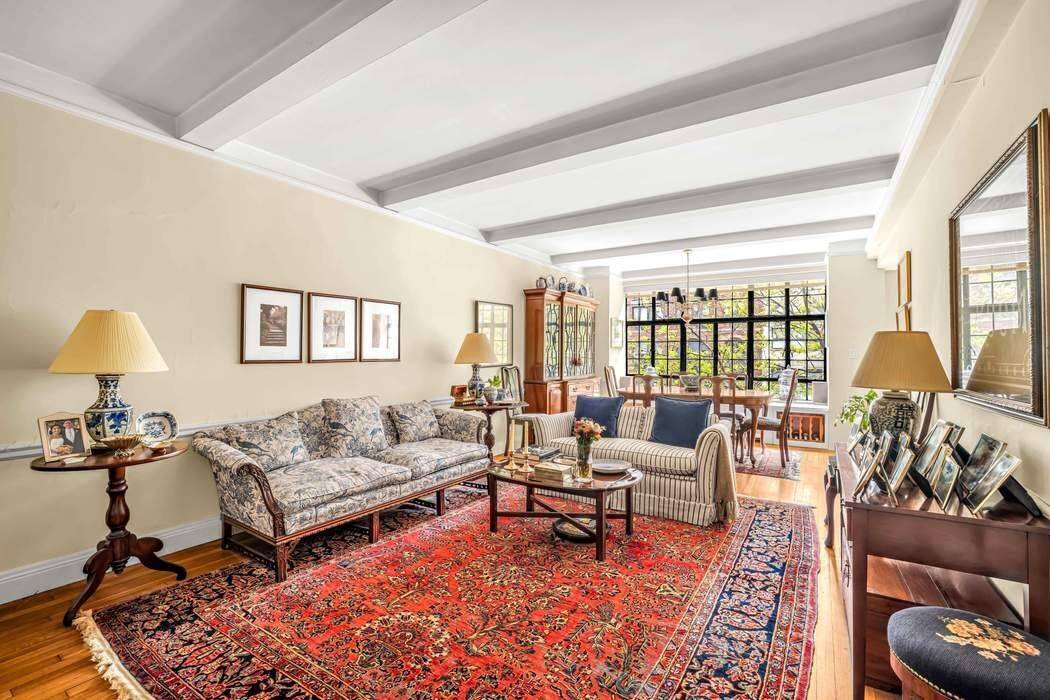 Classic prewar elegance meets endless potential in this spacious two bedroom, one and a half bath residence, situated on a semi private floor shared with only one other apartment.
