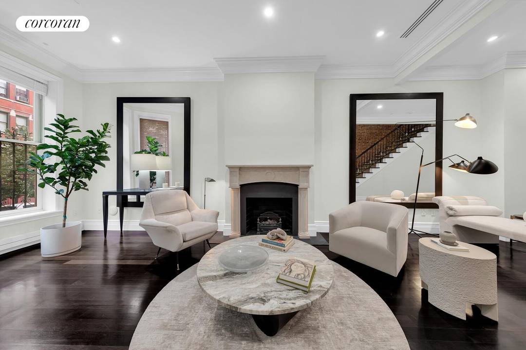 This exceptionally elegant 7 story single family townhouse showcases luxury, functionality, and style throughout its over 7, 300 SF of interiors.