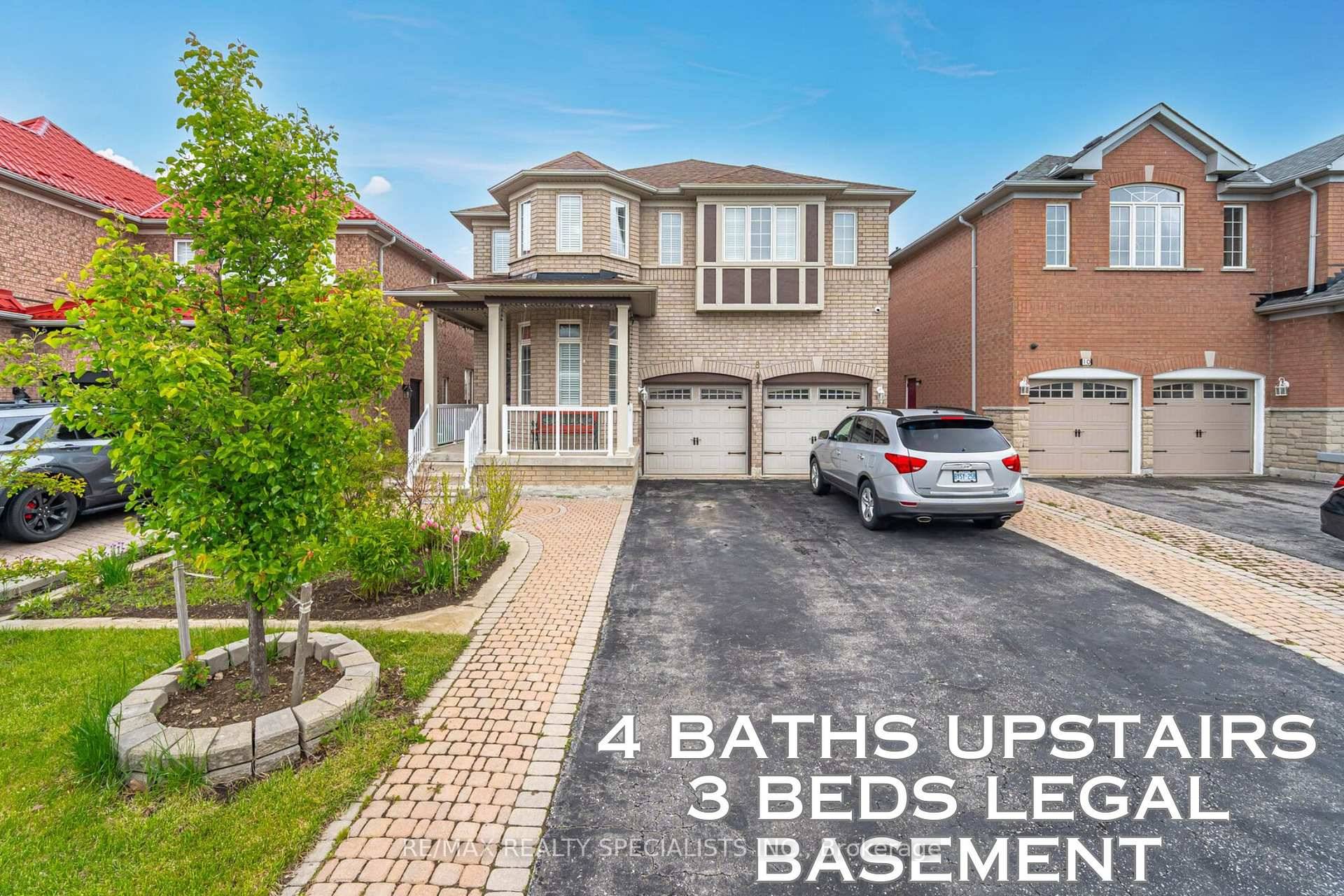 Legal second unit registered a fully finished 3 bedrooms basement with a separate entrance.