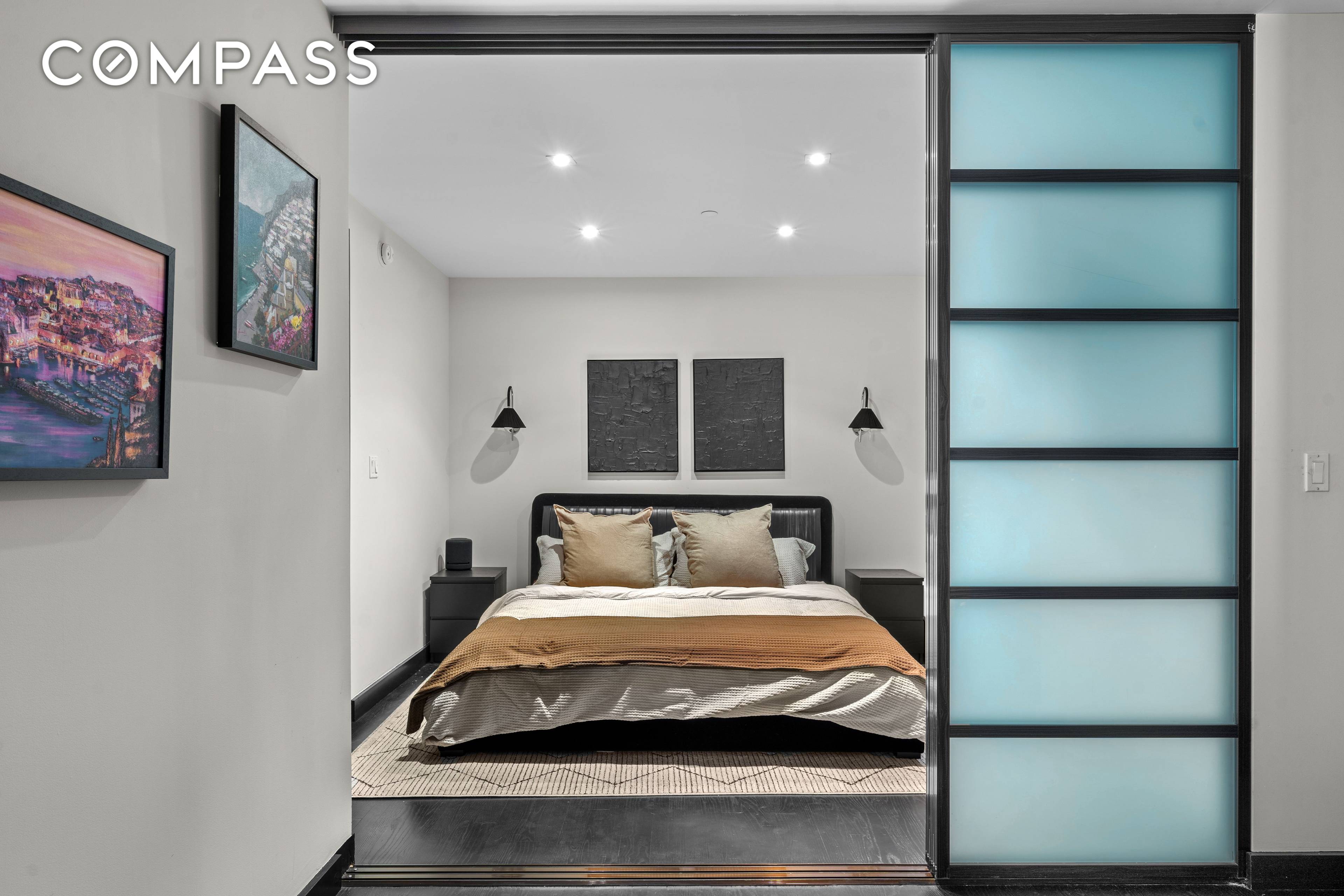Sleek sophistication meets smart design in this expansive 1, 100 SF loft at the acclaimed Armani Casa, 20 Pine Street.