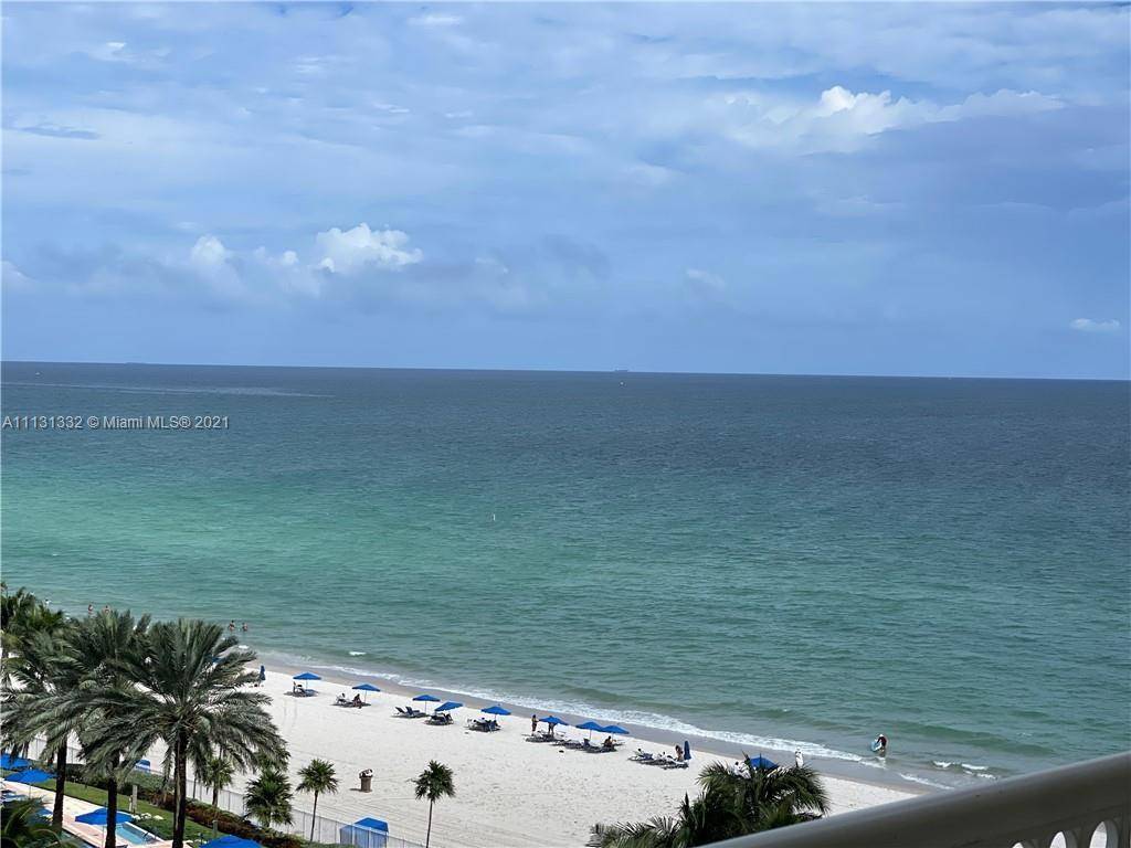 Ocean front studio located in Sunny Isles.
