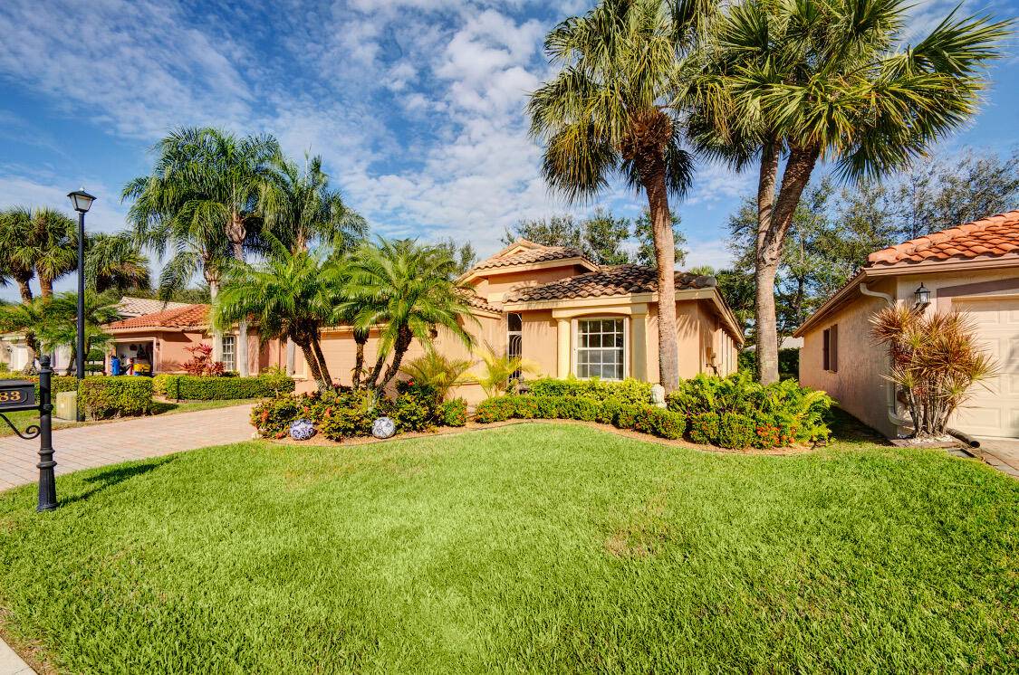 Stunning Scala Model home with serene backyard True 3 bedrooms with doors and closets in each room !