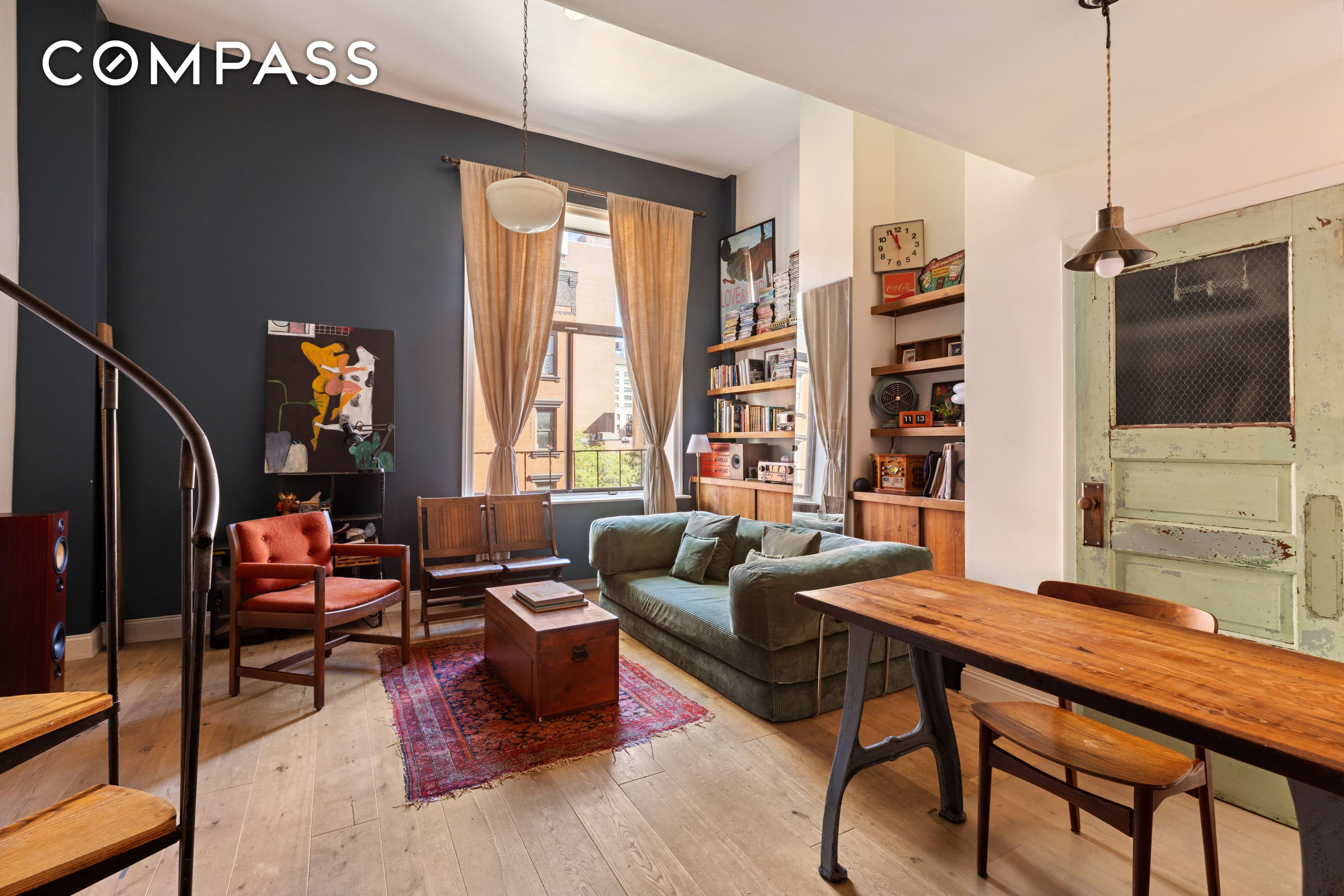 Welcome to Residence 4B, where timeless pre war charm meets modern, artful loft living.