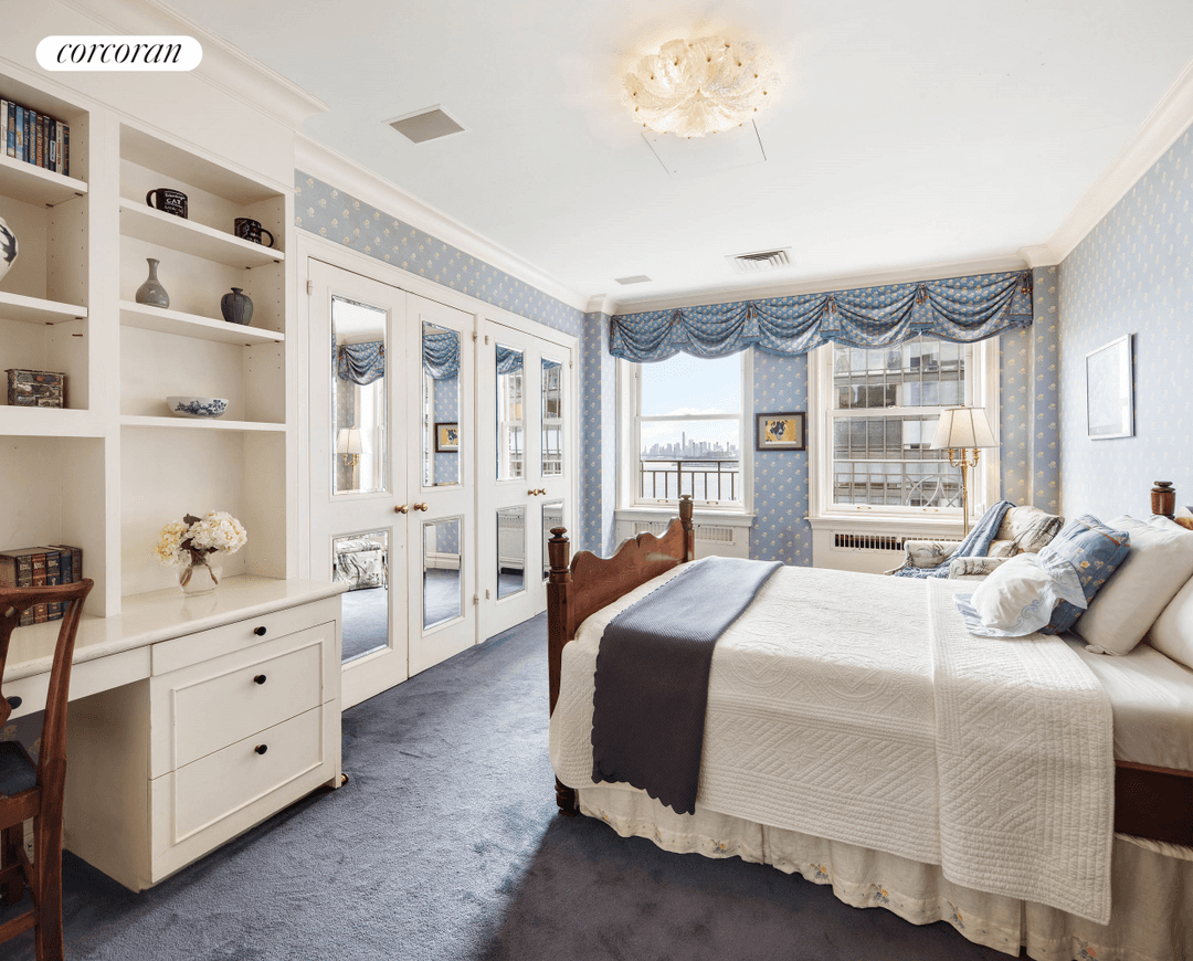 Residence 15A at One Beekman Place Four Bedrooms Four Baths Library Panoramic Vistas of East River Perched high atop the exclusive South Wing of 1 Beekman Place, this elegant and ...