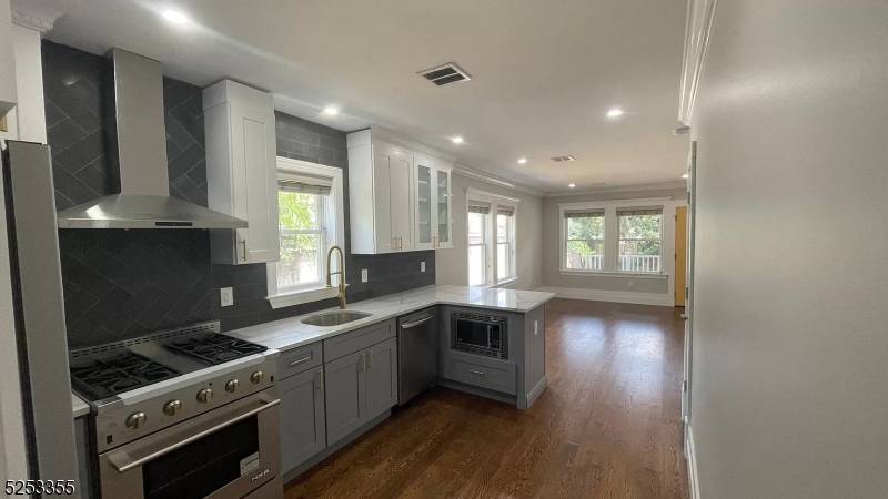 Custom Designed property offers modern luxury in a private setting just a few minutes walk from the Morristown Green.