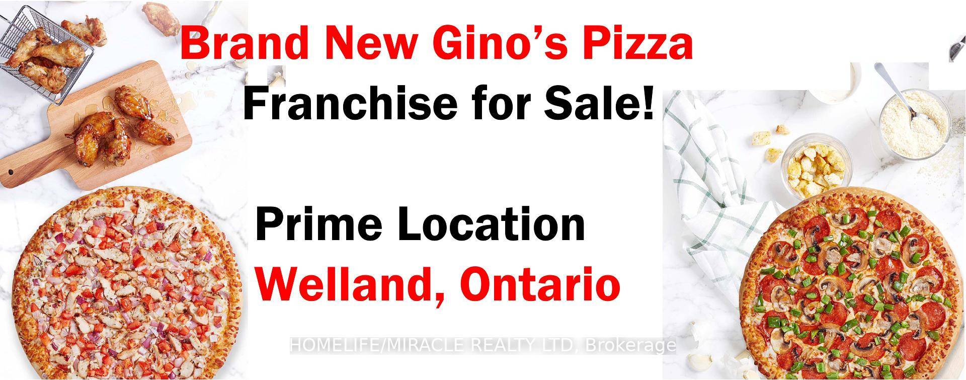 Exciting Franchise Opportunity Brand New Ginos Pizza Coming Soon !