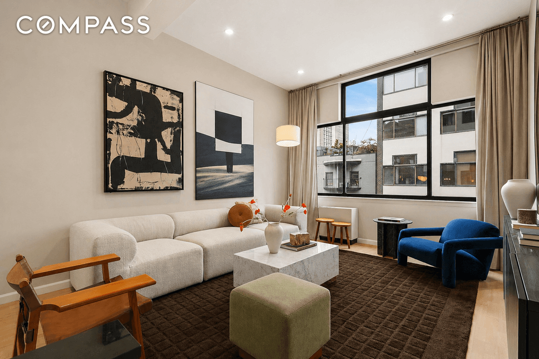 Fully renovated and beautifully reimagined, Unit 724 at 77 Bleecker Street is a sun filled, pin drop quiet oversized 1 bedroom loft offering the best of Noho living.