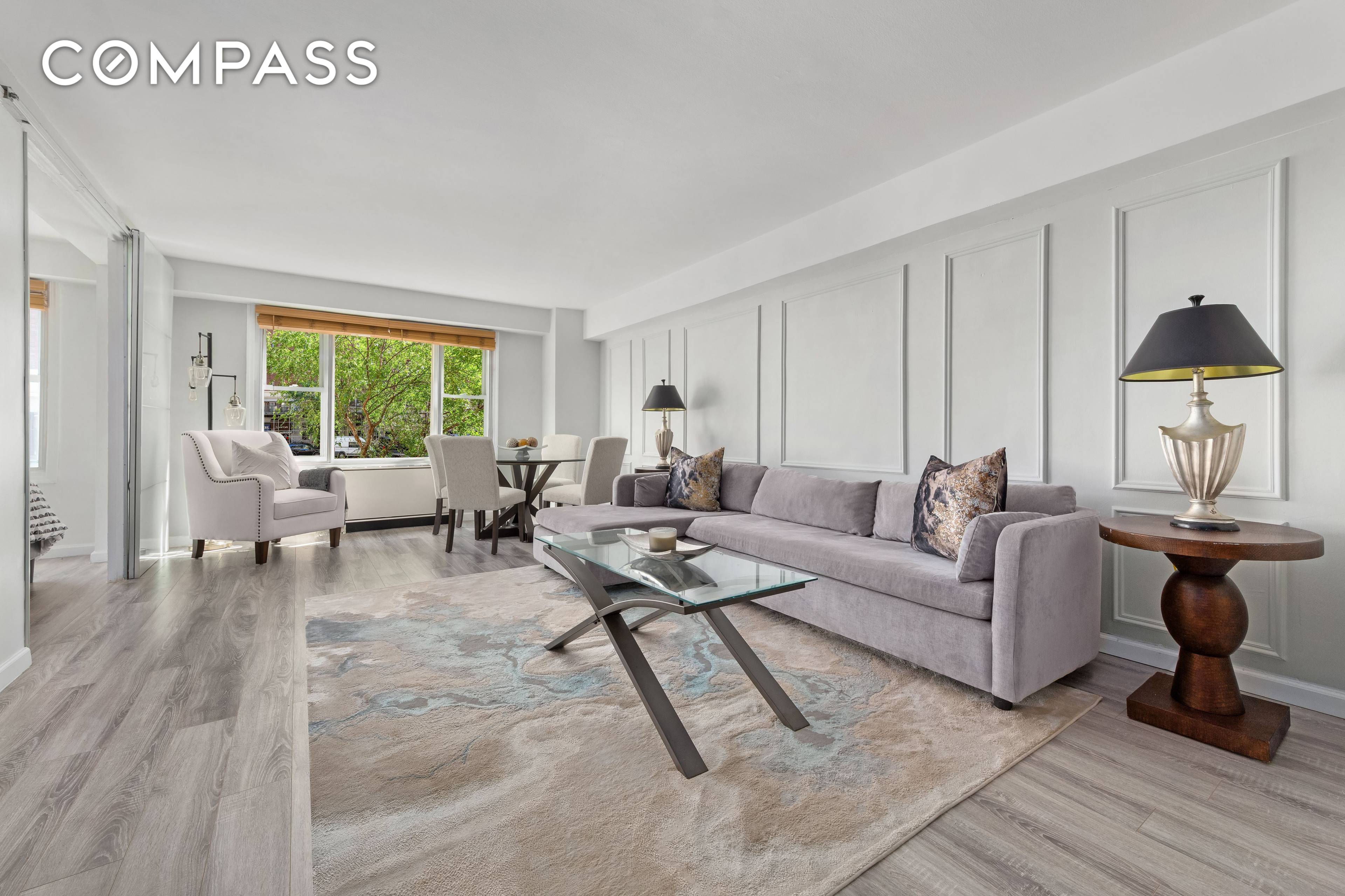 This spacious, sunny alcove studio in Murray Hill welcomes you with large east facing windows that fill the space with natural light.