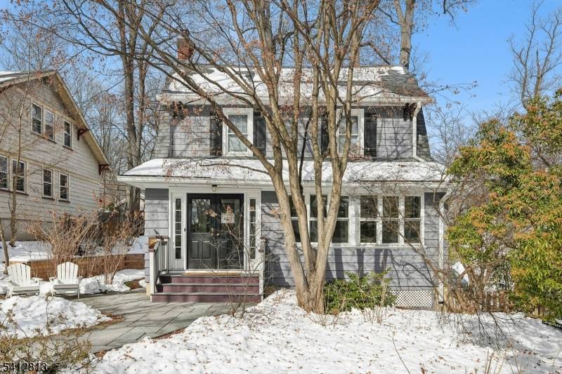 Chic, stylish, and full of character, this Upper Montclair colonial is a true delight.