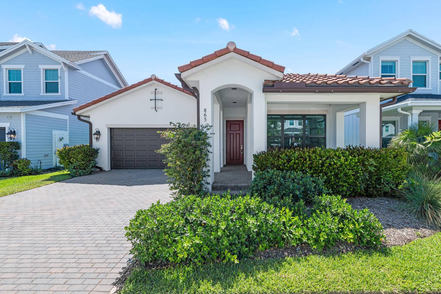 Stunning 3 bedroom 2 bath CBS single story home nestled in the highly sought after Arden community.