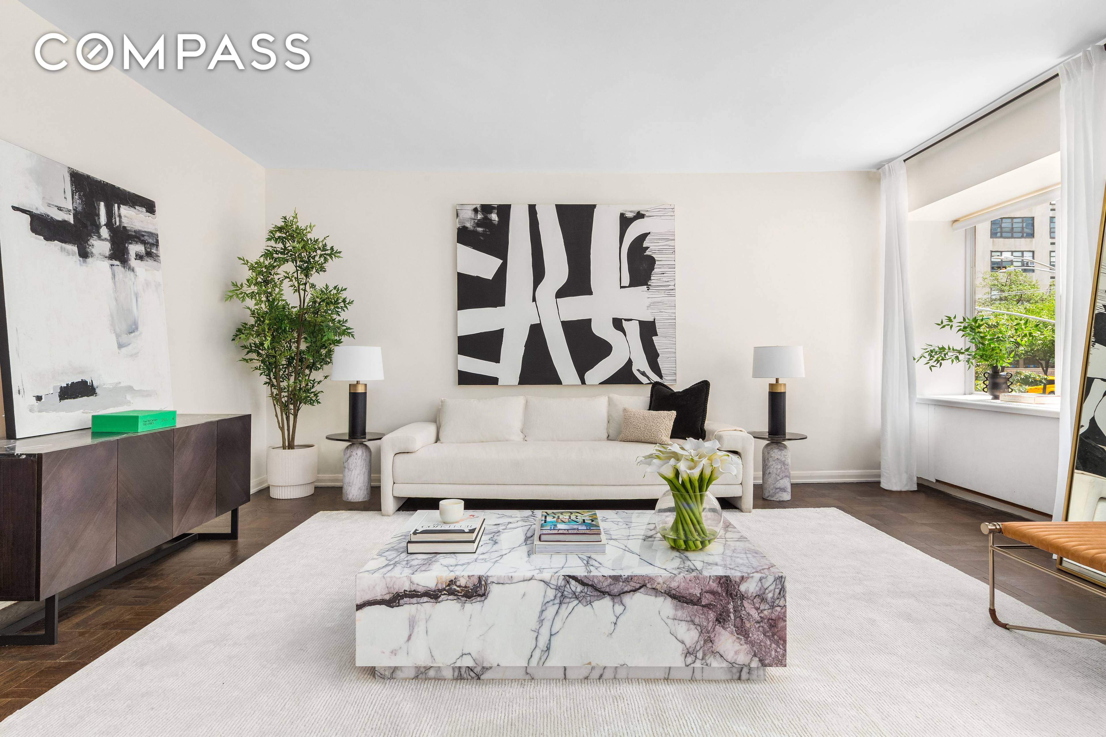 Welcome to Residence 2B, a one of a kind three bedroom home offering a distinguished split bedroom layout with a separate guest suite for optimal privacy.