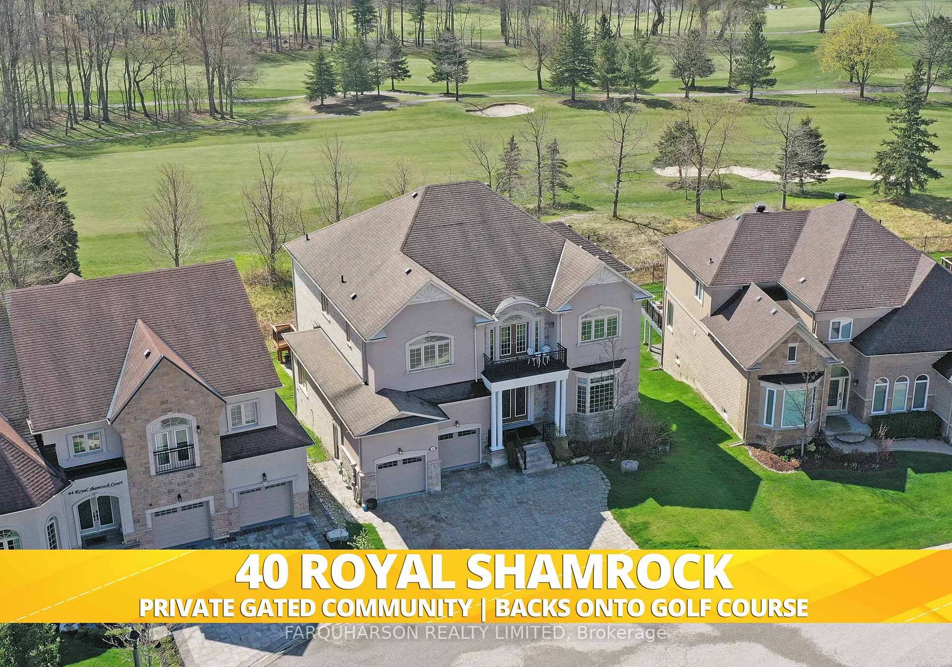 Step into 40 Royal Shamrock Court welcomed by a grand foyer with soaring double height ceilings and over 6, 000 sq ft of total living space.