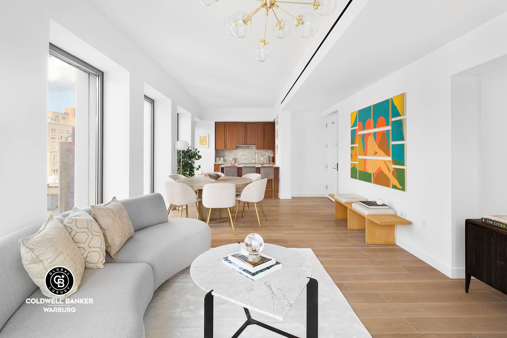 IMMEDIATE OCCUPANCY. FULL FLOOR RESIDENCE WITH PRIVATE ELEVATOR LANDING !
